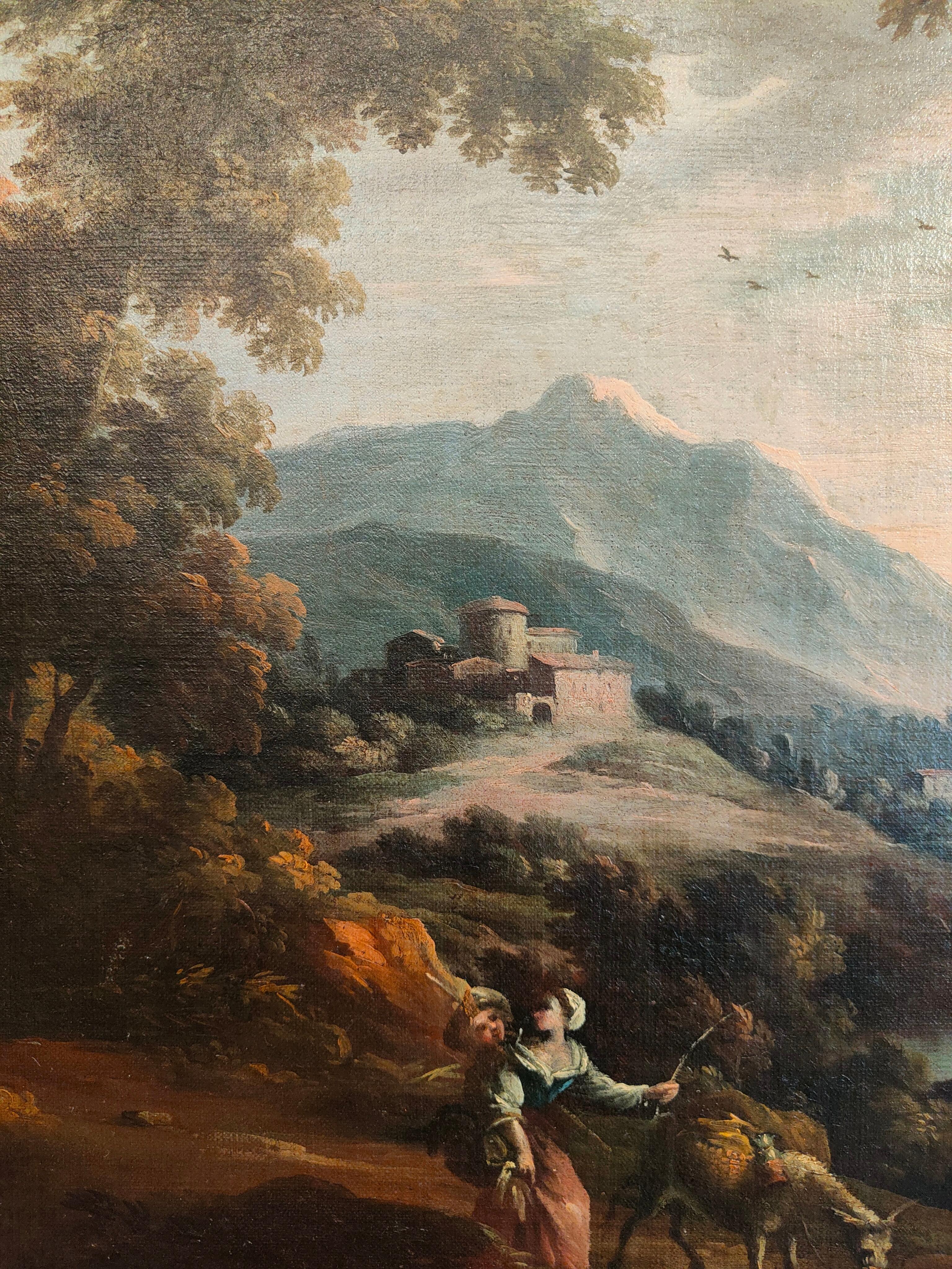 18th Century Italian Painting by the Painter Scipione Cignaroli For Sale 1