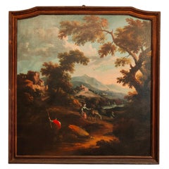 Peinture italienne du XVIIIe siècle du peintre Scipione Cignaroli