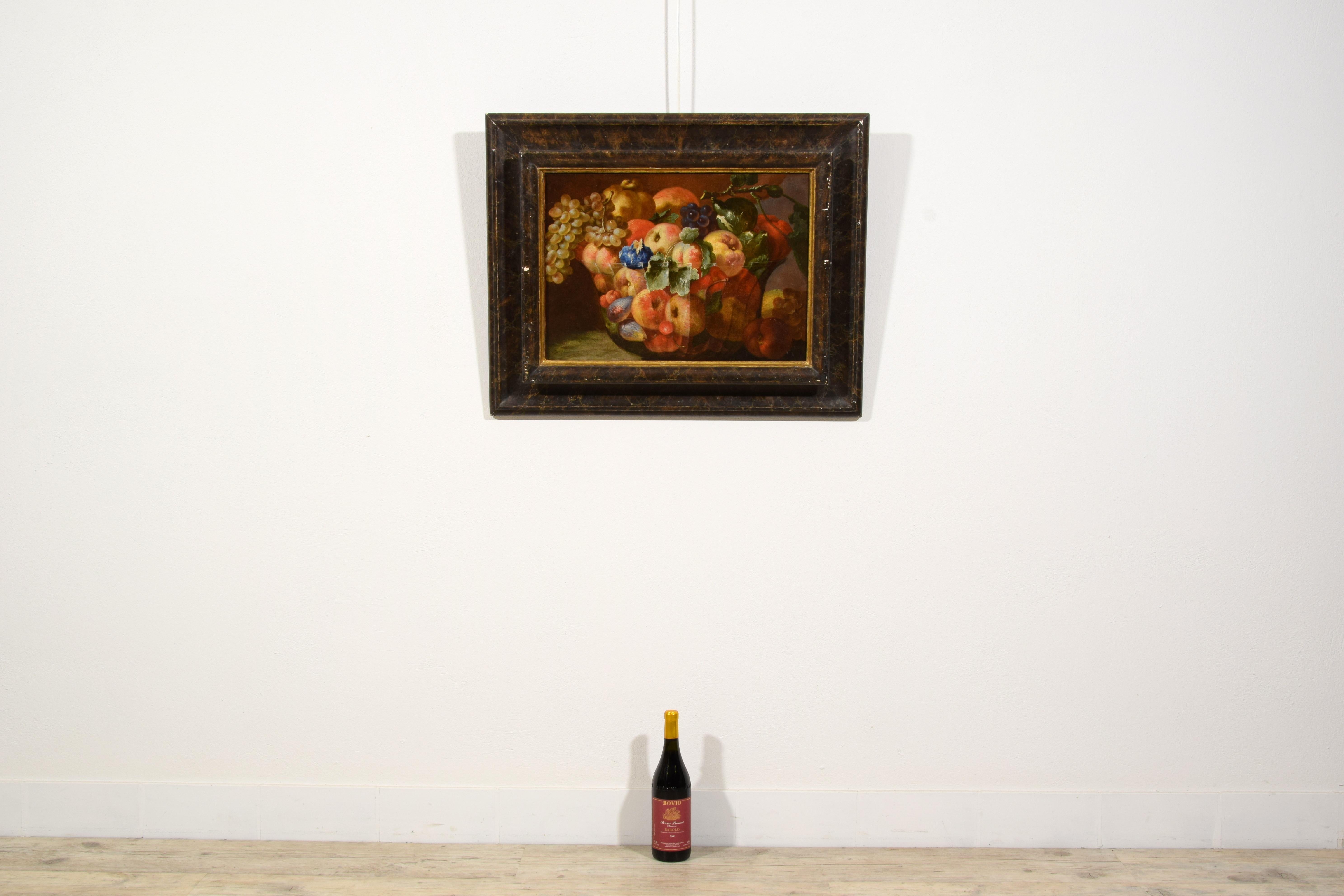 18th Century, Italian Painting Still Life by Giovanni Paolo Castelli Lo Spadino For Sale 1