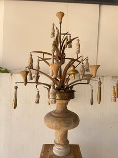 18th Century Italian pair of torcheres