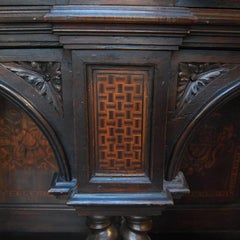18th Century Italian Parquetry Inlaid Cabinet