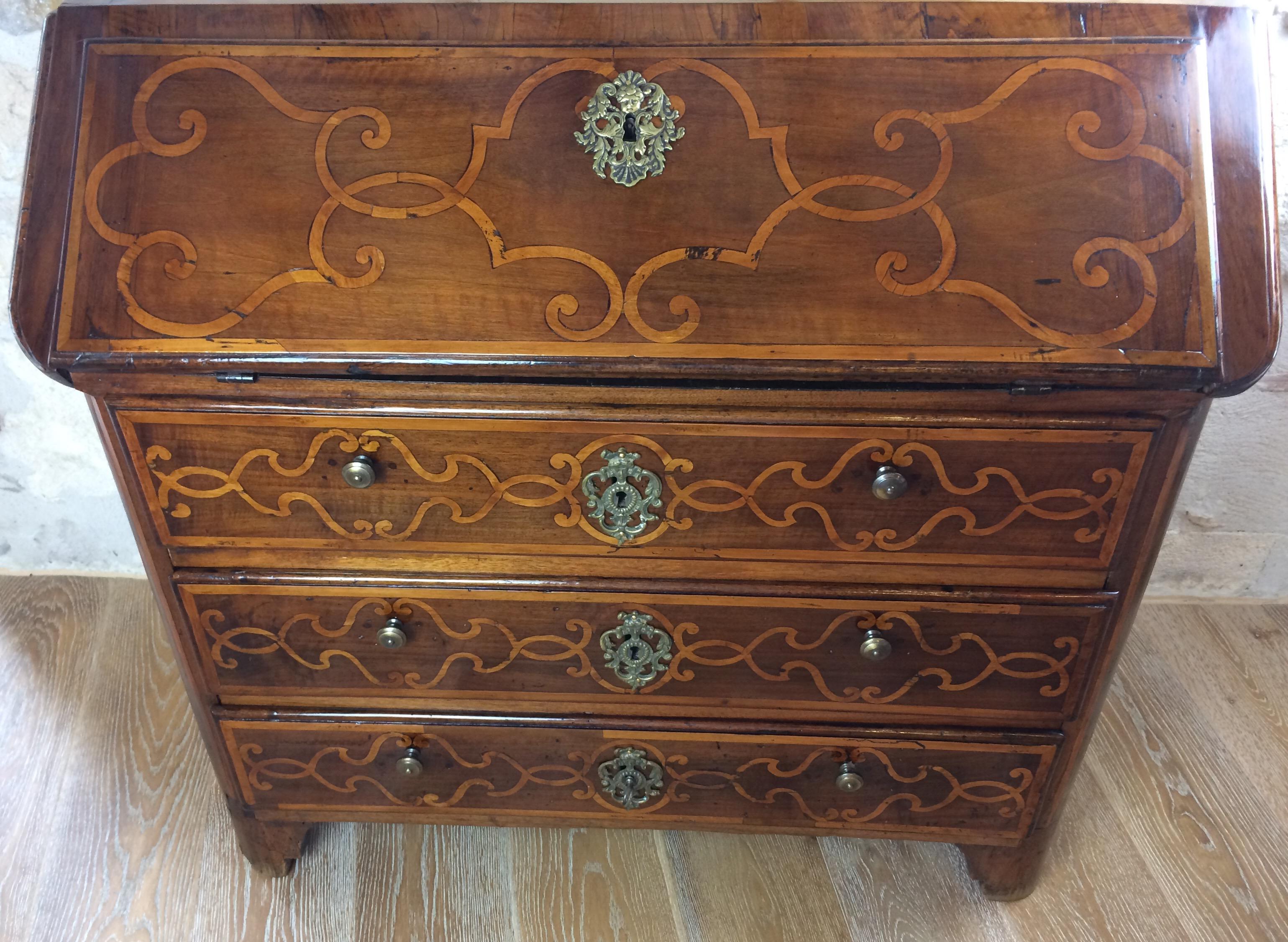 18th Century Italian Desk Commode  For Sale 2