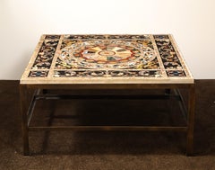 18th Century Italian Pietra Dura Multi-Marble & Specimen Table-Top/Coffee Table