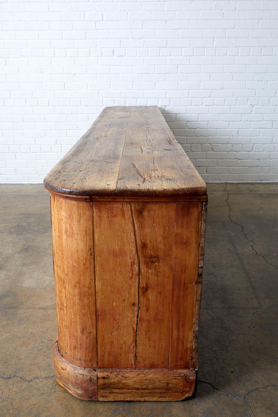18th Century Italian Pine Sideboard Chest Dresser 6