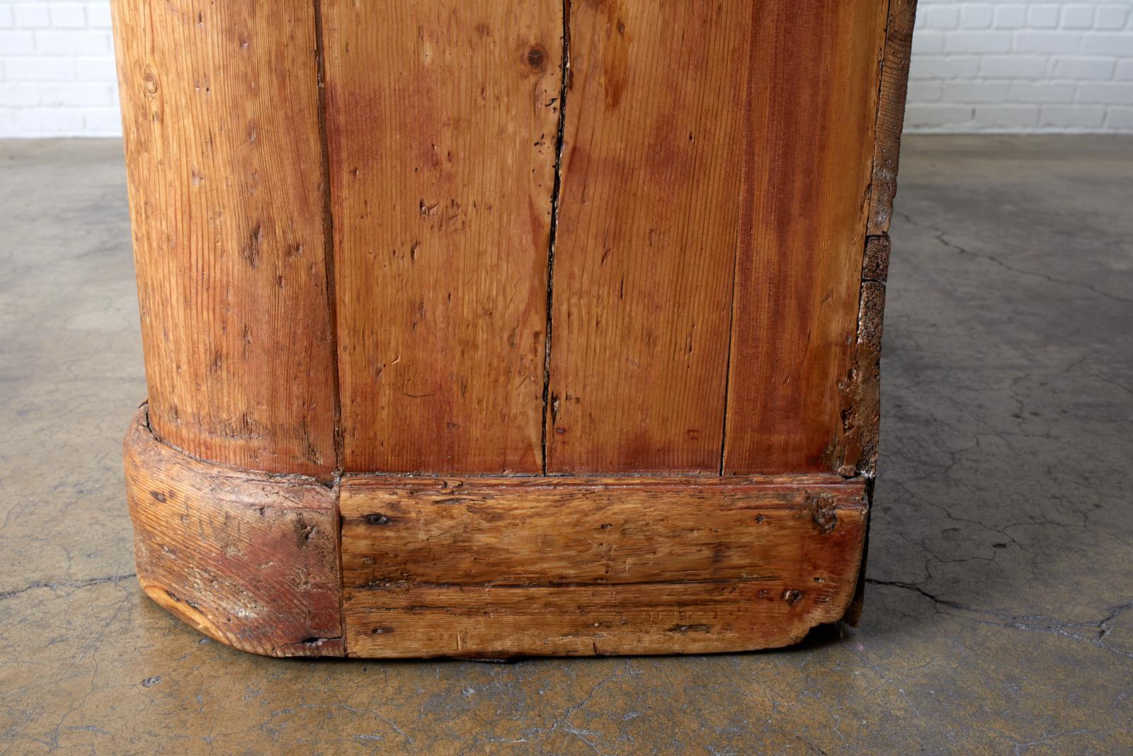 18th Century Italian Pine Sideboard Chest Dresser 11