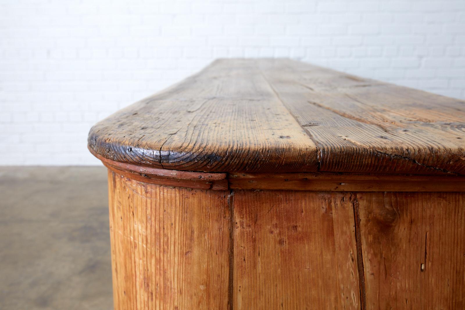18th Century Italian Pine Sideboard Chest Dresser 13