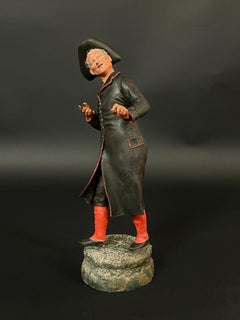 Italienische Presepe Terrakotta-Skulptur aus dem 18.