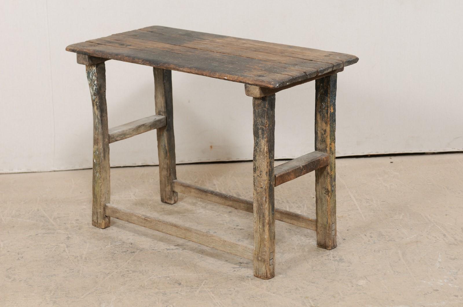18th Century and Earlier 18th Century Italian Primitive Occasional Table