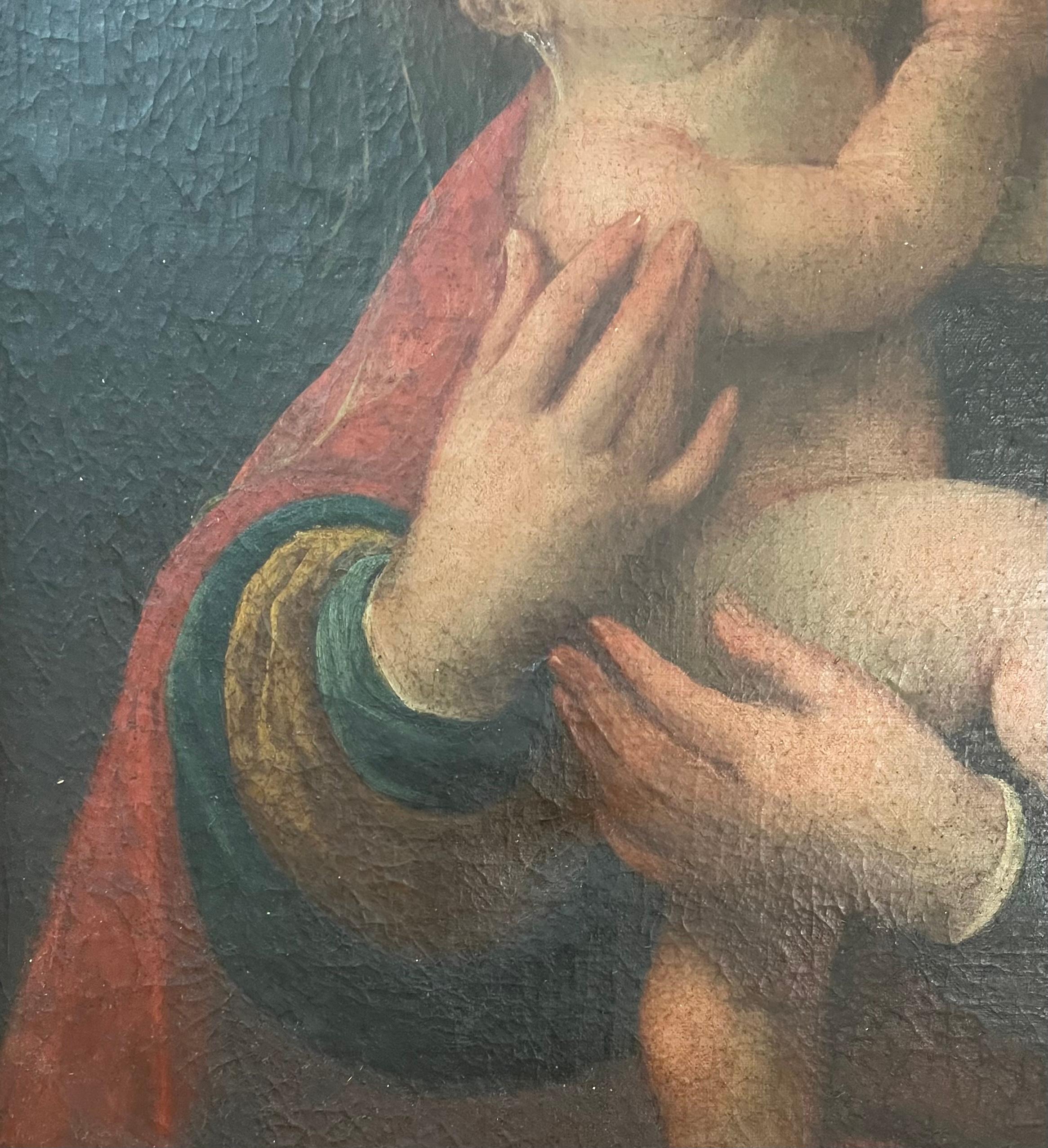 Canvas 18th Century Italian Religious Painting