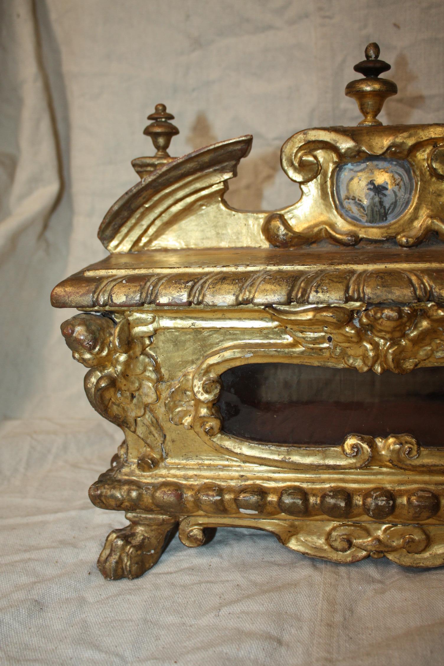 18th Century Italian Reliquary In Good Condition In Fairhope, AL