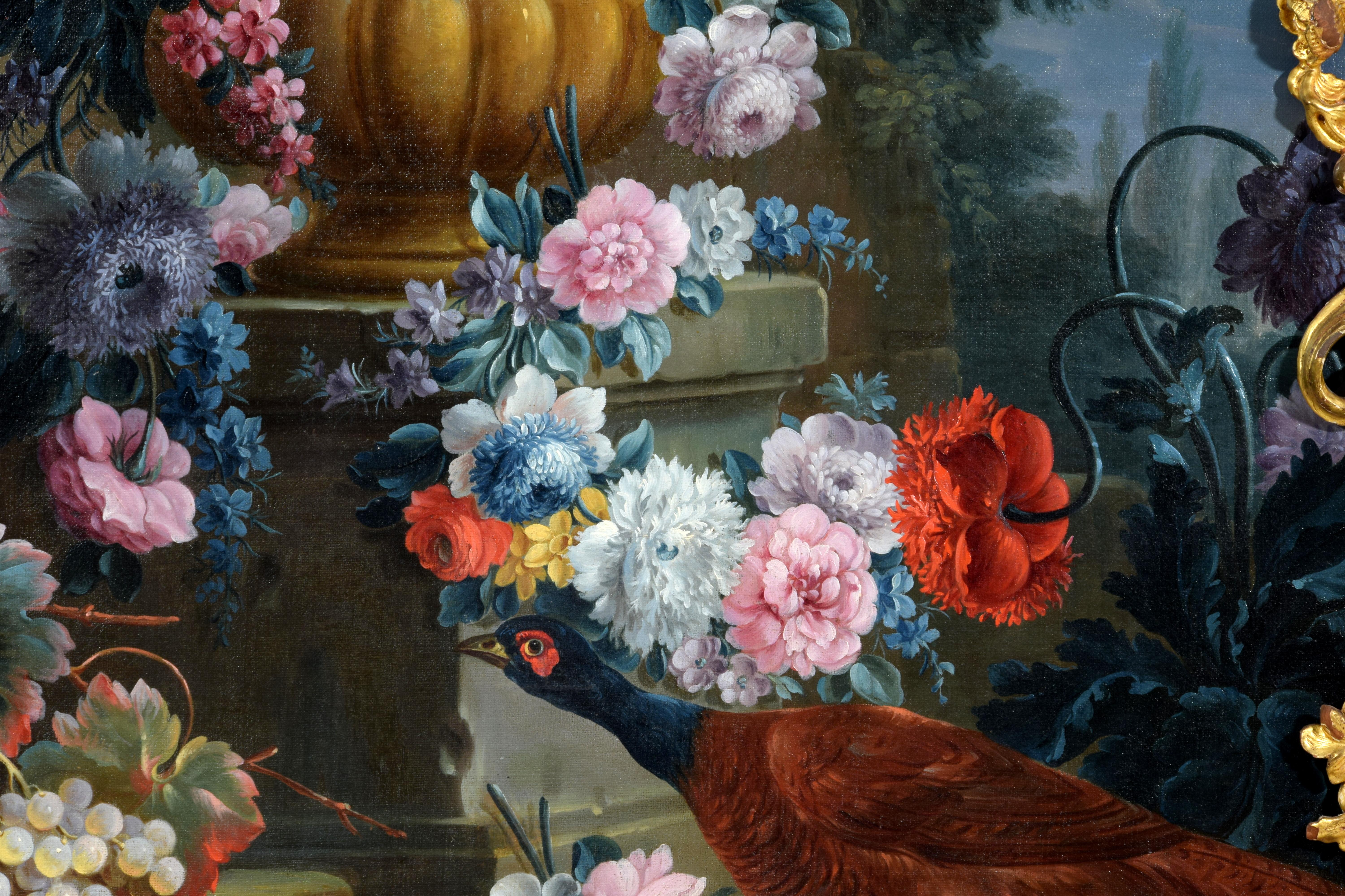 18th Century, Italian Rococo Still Life Painting by Michele A. Rapos For Sale 16