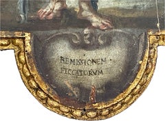 18th Century Italian School St. Jerome "Remissionem Peccatorum"
