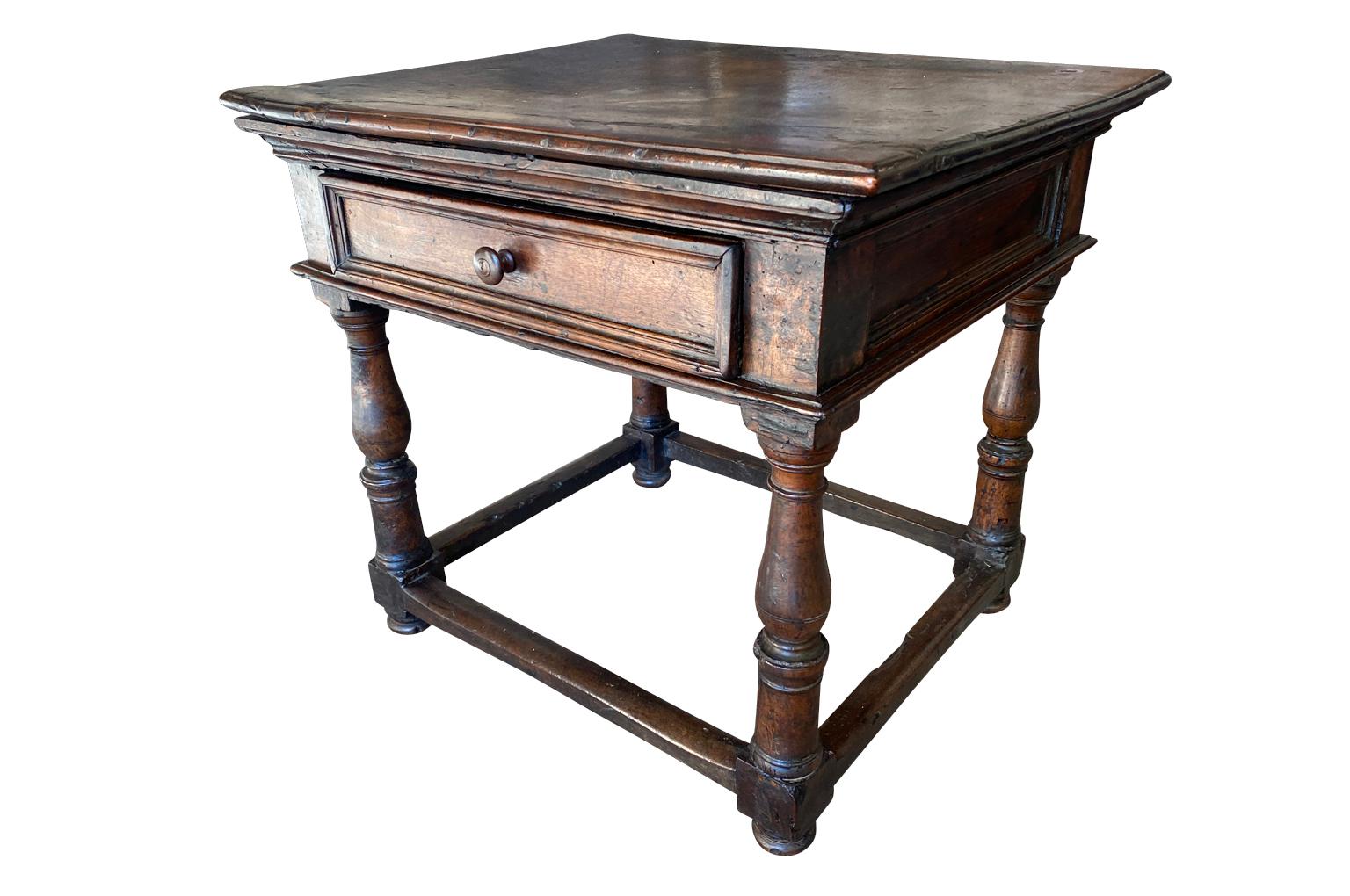 18th Century and Earlier 18th Century Italian Side Table For Sale