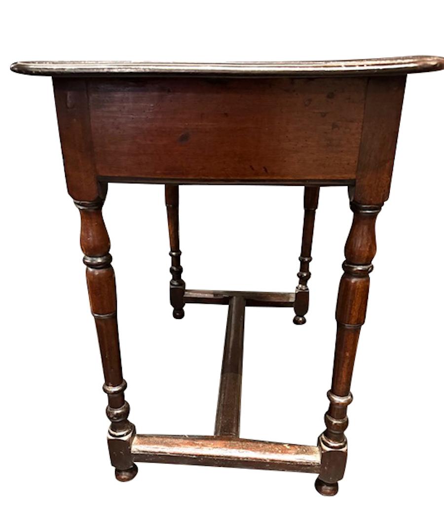 18th Century and Earlier 18th Century Italian Single Drawer Desk, Italy For Sale
