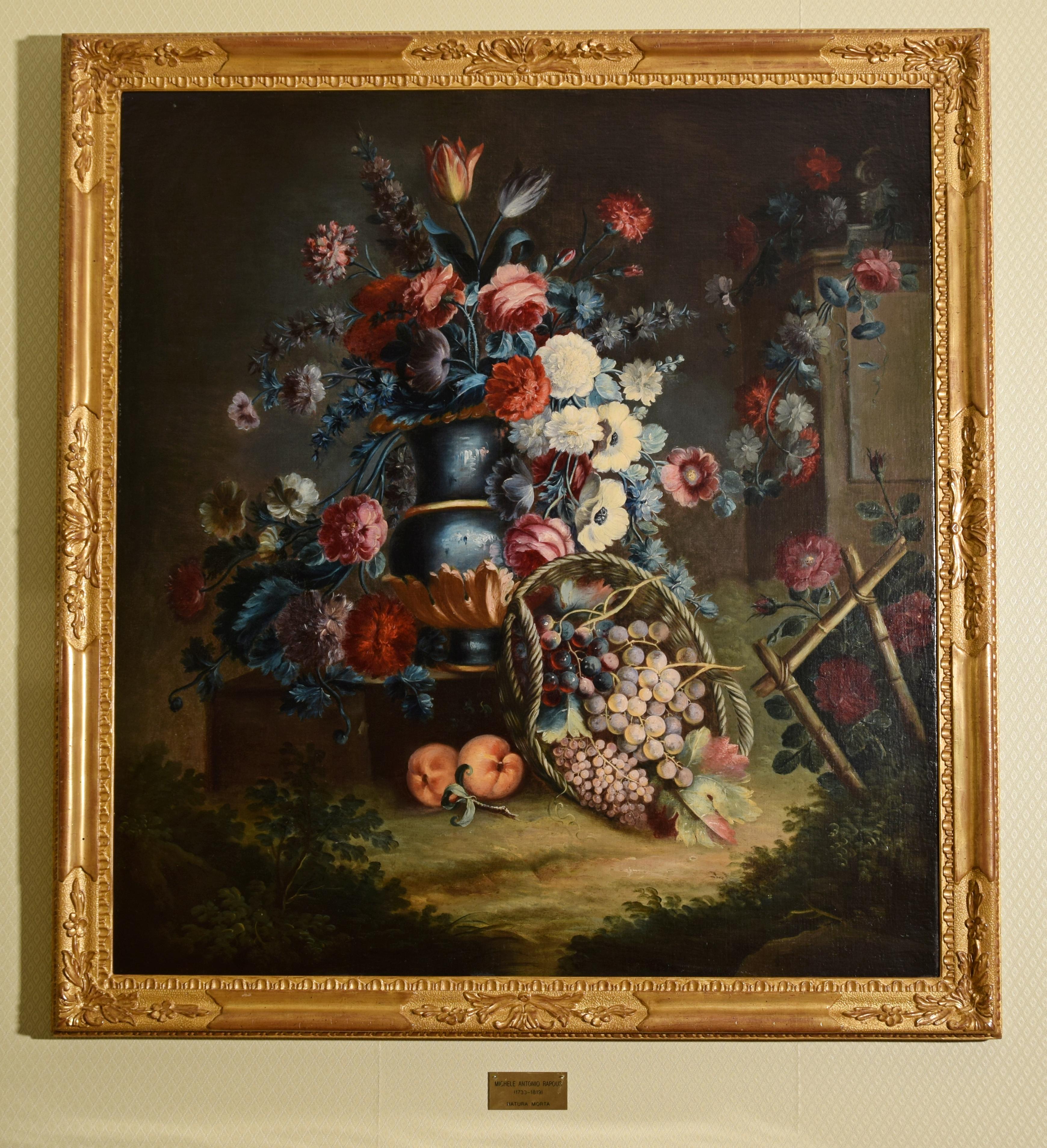 18th Century, Italian Still Life by Michele Antonio Rapos For Sale 9