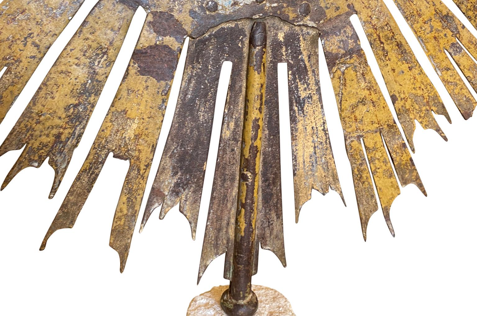 18th Century Italian Sunburst Religious Artifact For Sale 4