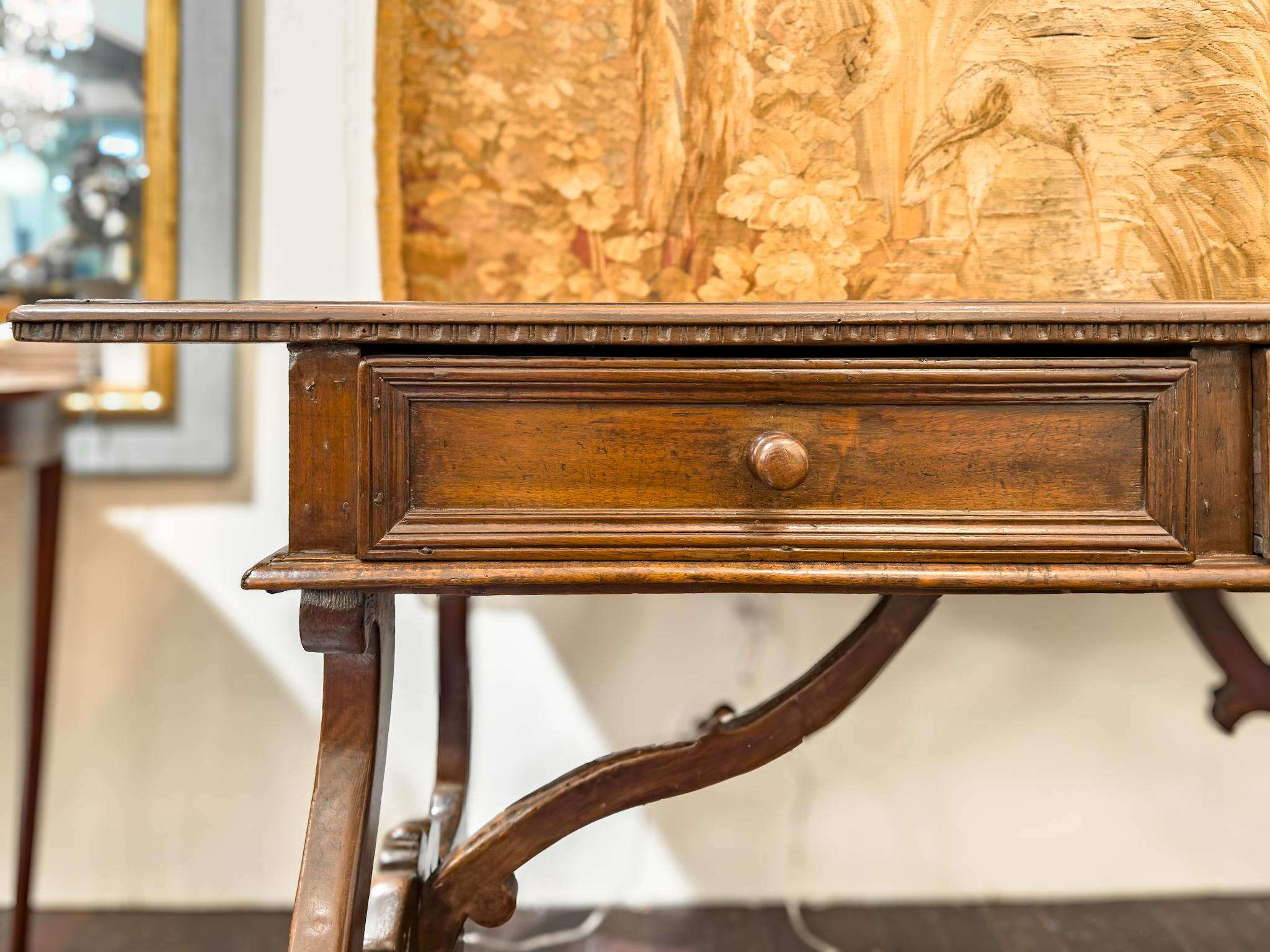 18th Century Italian Trestle Table For Sale 7