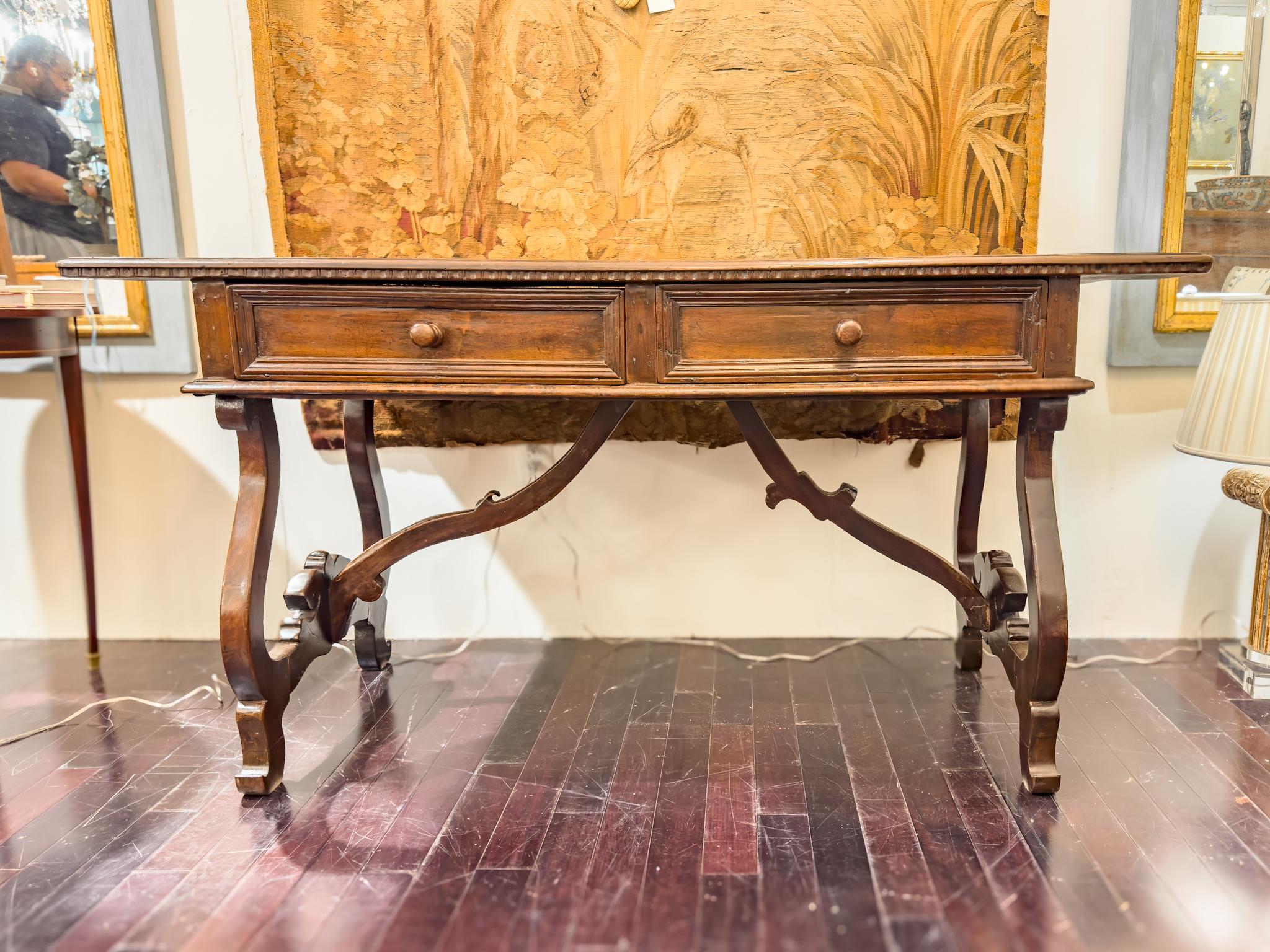 18th Century Italian Trestle Table For Sale 1