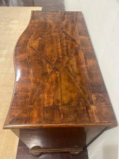 18th Century Italian Walnut 3 Drawer Commode