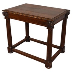 18th Century Italian Walnut Center Table