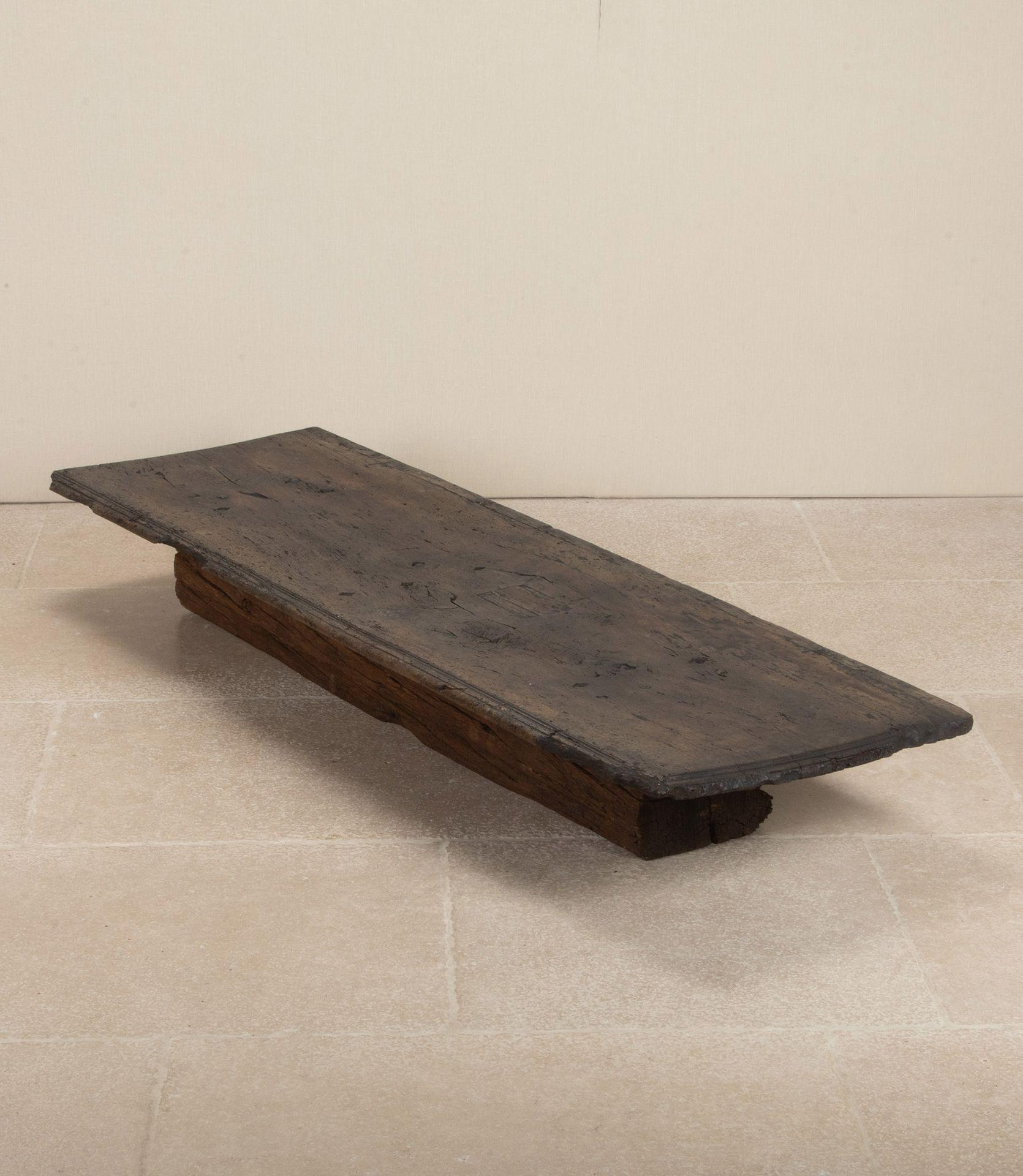 Rustic 18th Century Italian Walnut Coffee Table For Sale
