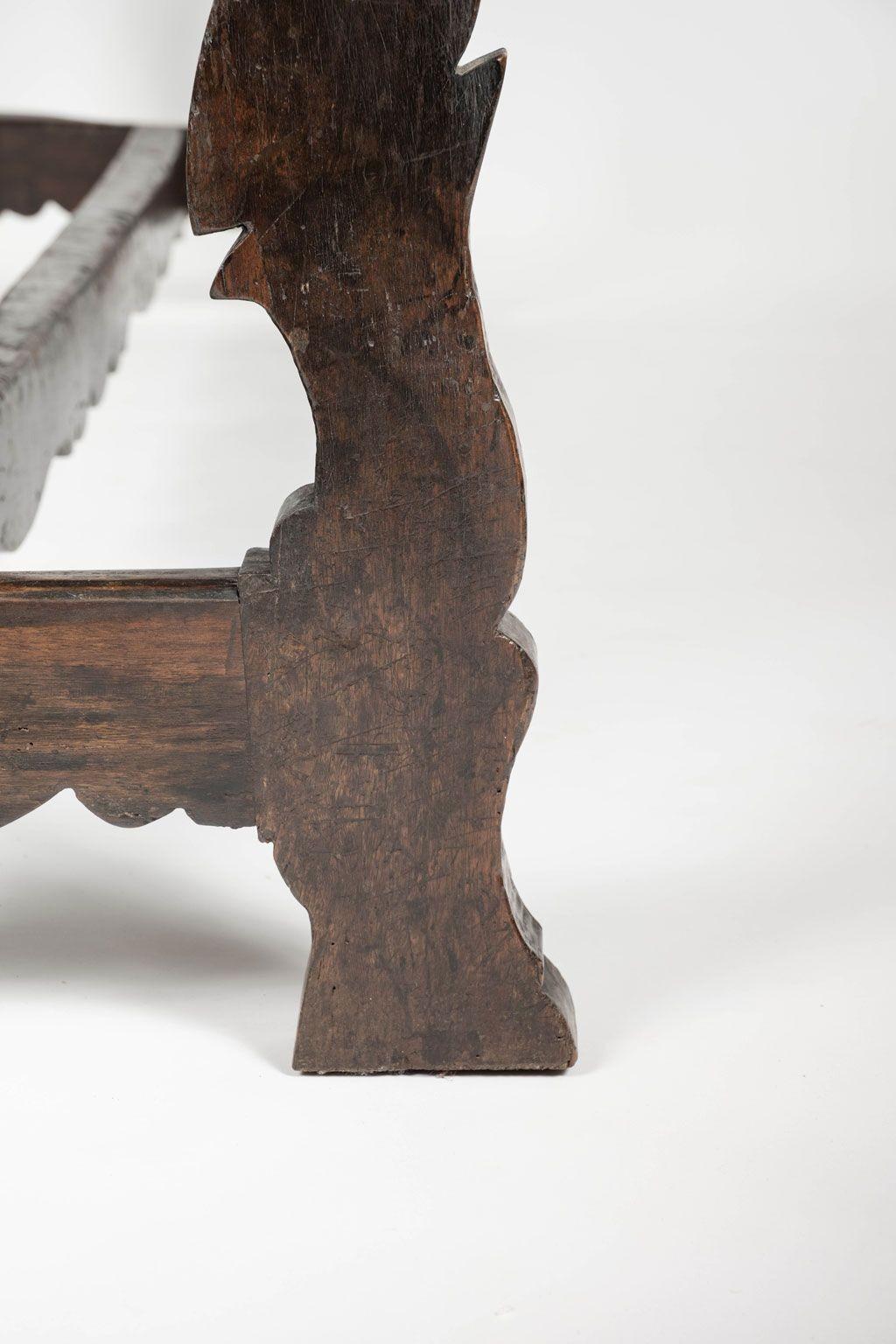 18th Century Italian Walnut Console For Sale 5