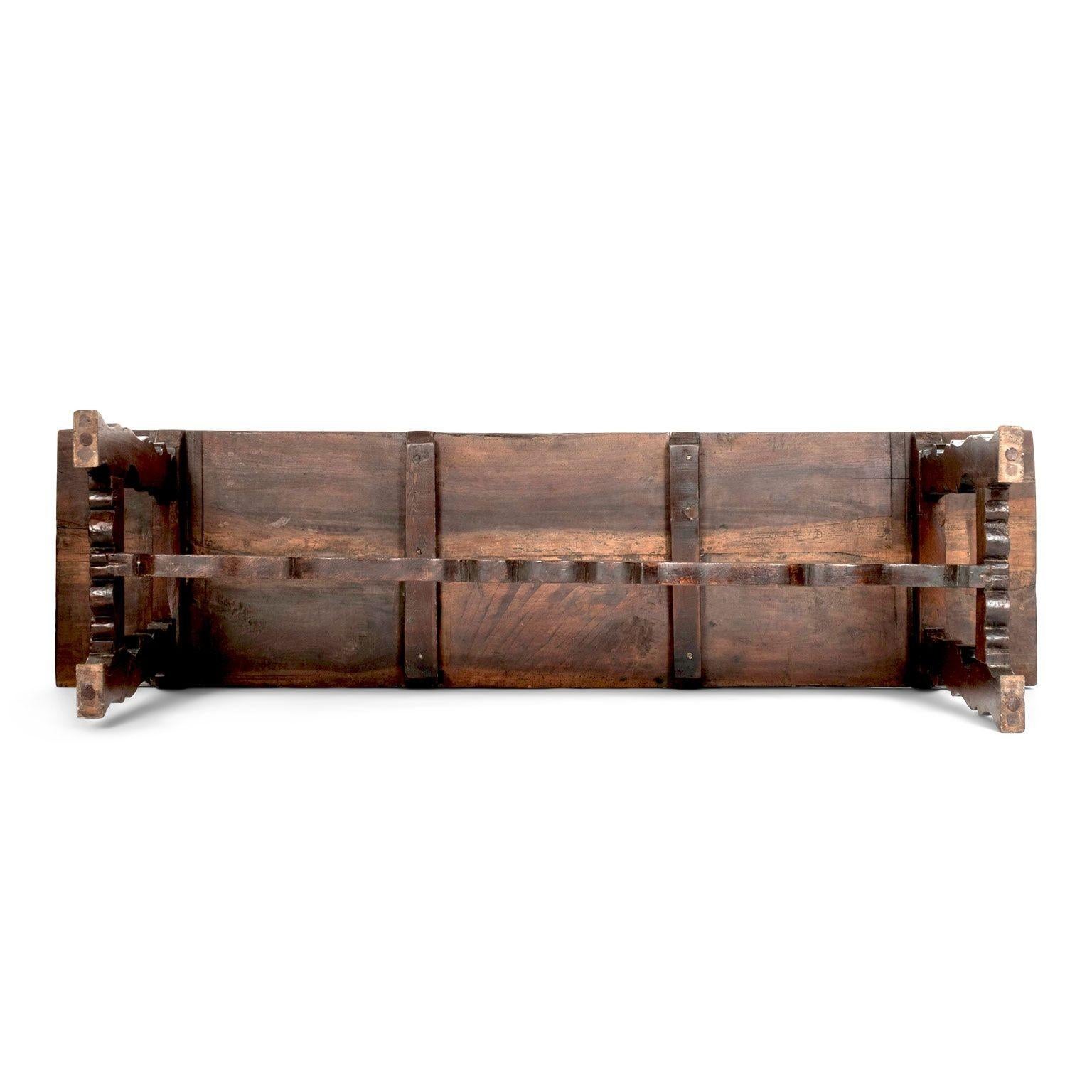 18th Century Italian Walnut Console For Sale 9