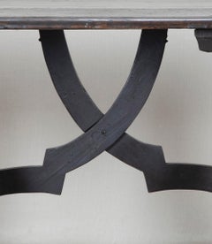 18th Century Italian Walnut Console Table
