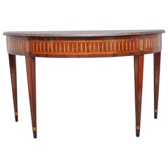 18th Century Italian Walnut Console Table 18th Century Italian Walnut Console Table