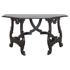 18th Century Italian Walnut Console Table