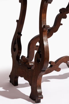 18th Century Italian Walnut Fratino Console Table
