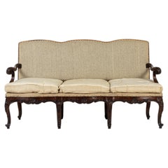 18th Century Italian Walnut Sofa