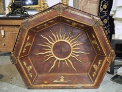 18th Century Italian Walnut Wood Pulpit Canopy