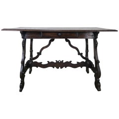18th Century Italian Walnut Writing Table