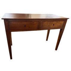 18th Century Italian Walnut Writing Table