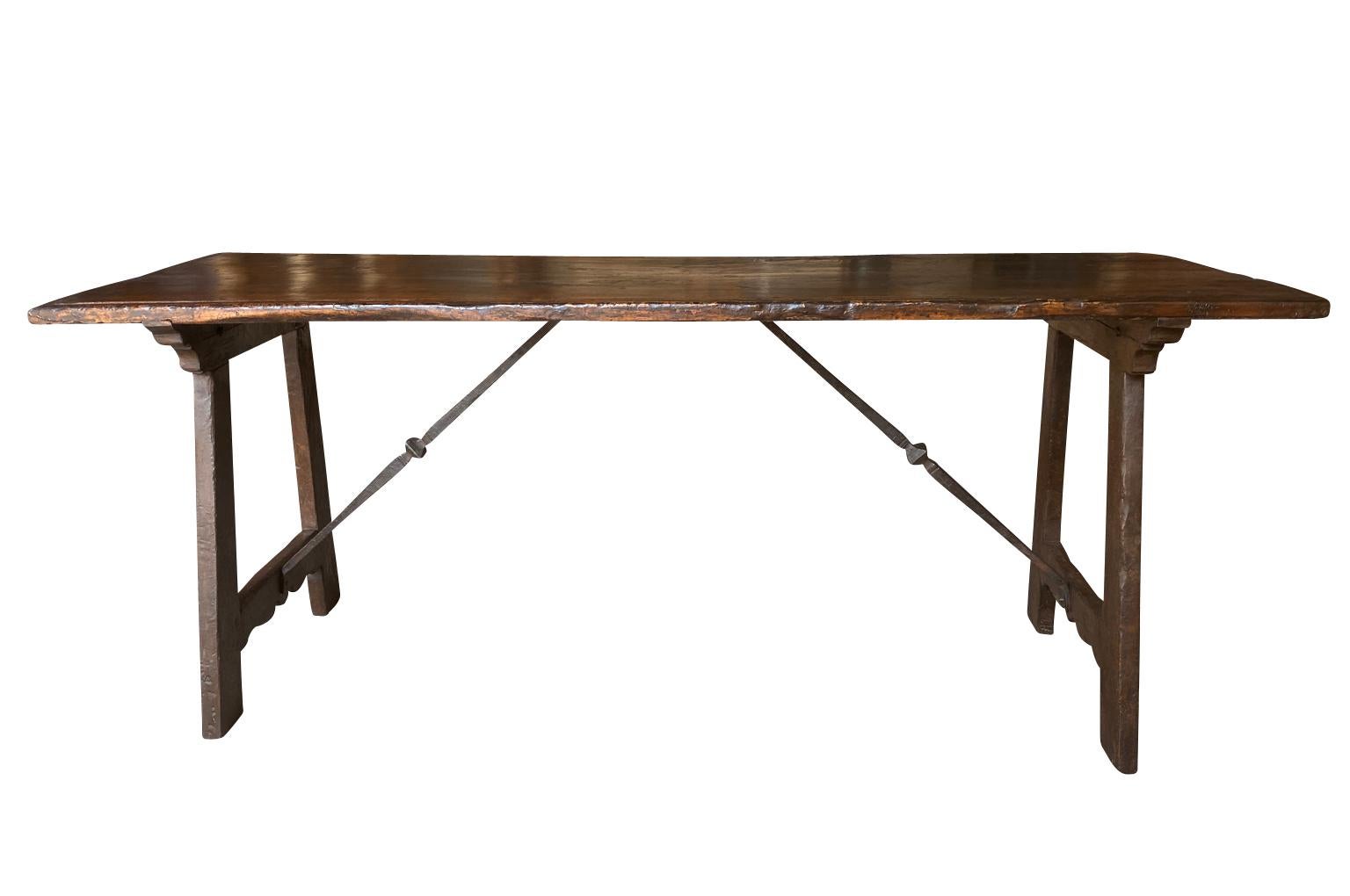 Mesa de escritorio italiana del siglo XVIII - Consola Italiano en venta