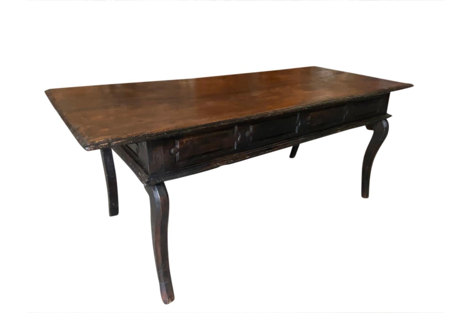 18th Century Italian Writing Table, Desk For Sale 2
