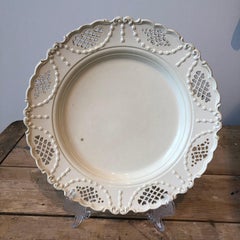 18th Century James & Charles Whitehead Creamware Plate