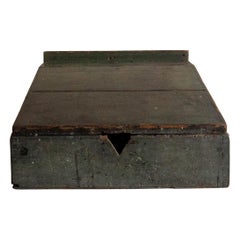 18th Century James Walter Folger Slant Top Desk Box from Nantucket