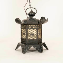 18th Century Japanese Bronze Tōrō Lantern
