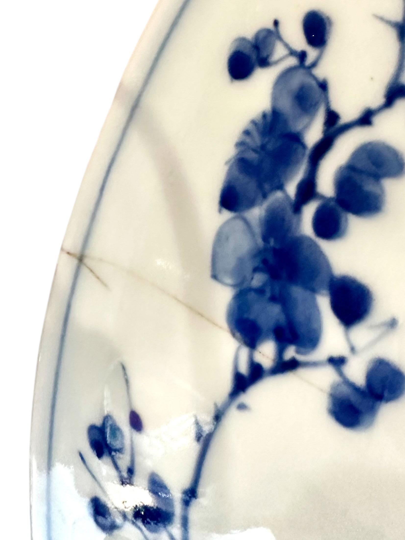 Porcelain 18th Century Japanese Imari Charger For Sale