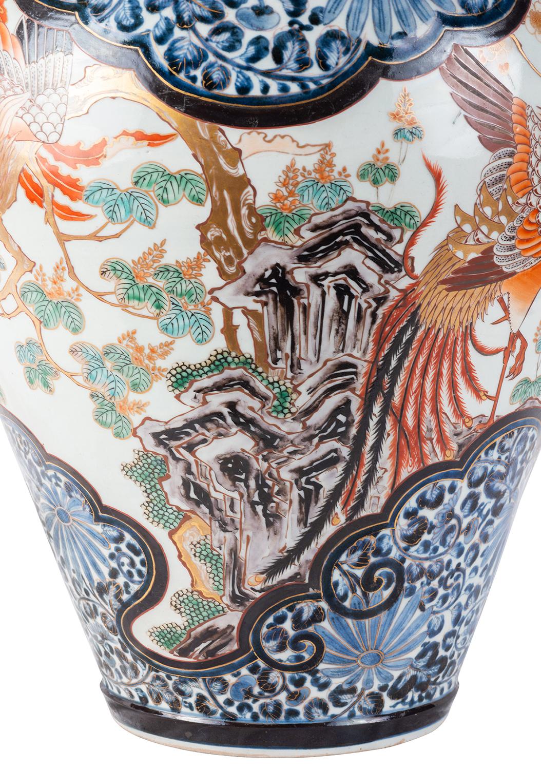 18th Century Japanese Imari Lidded Vase 6