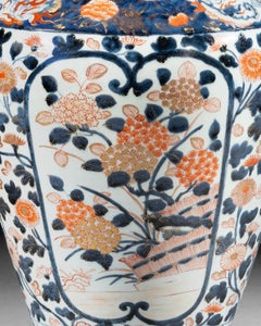 Large 18th Century Japanese Imari Table Lamp