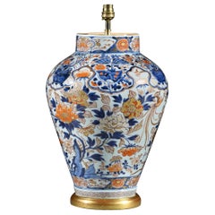 18th Century Japanese Imari Table Lamp