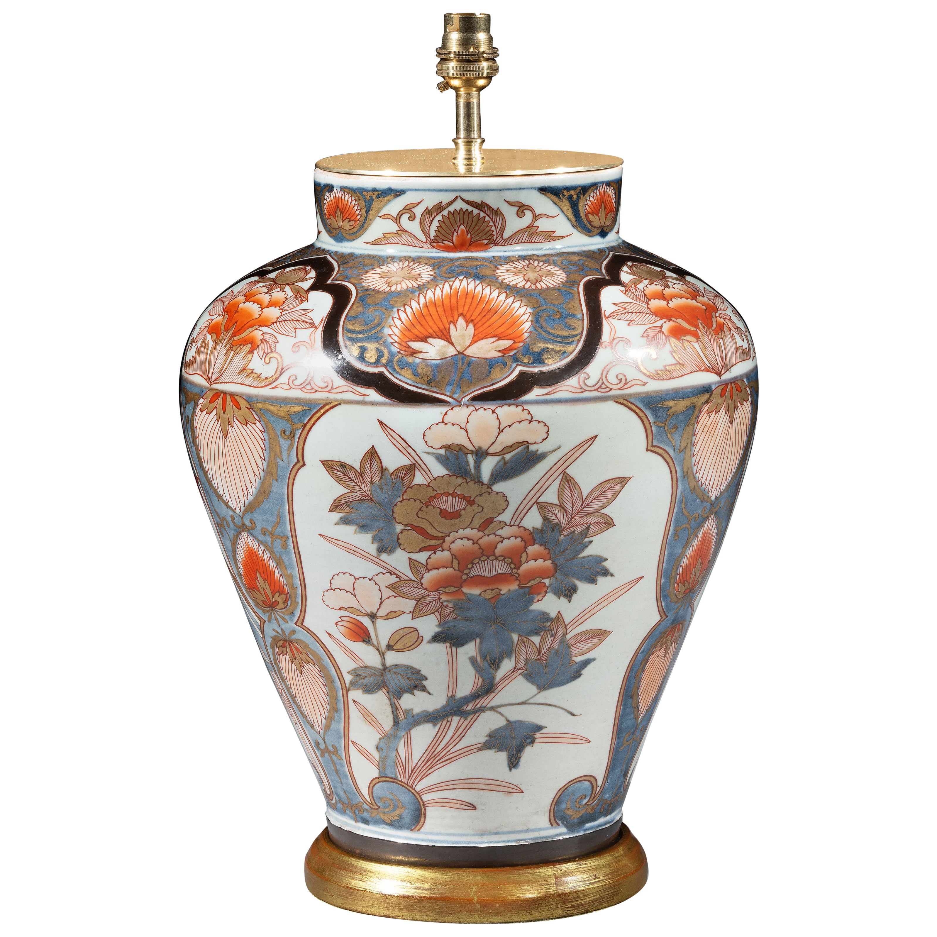 18th Century Japanese Imari Table Lamp