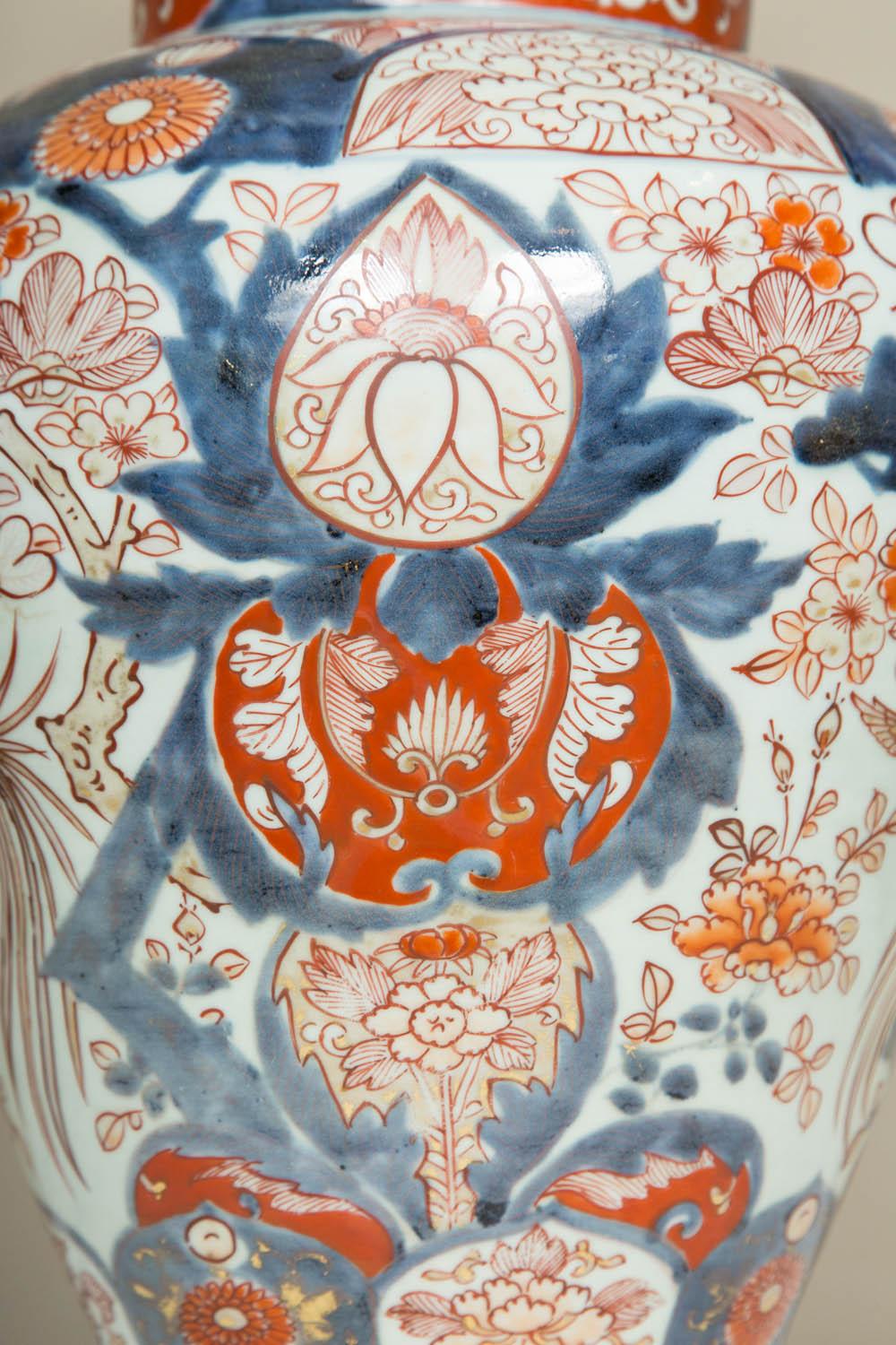 18th Century Japanese Imari Vase as a Table Lamp 3