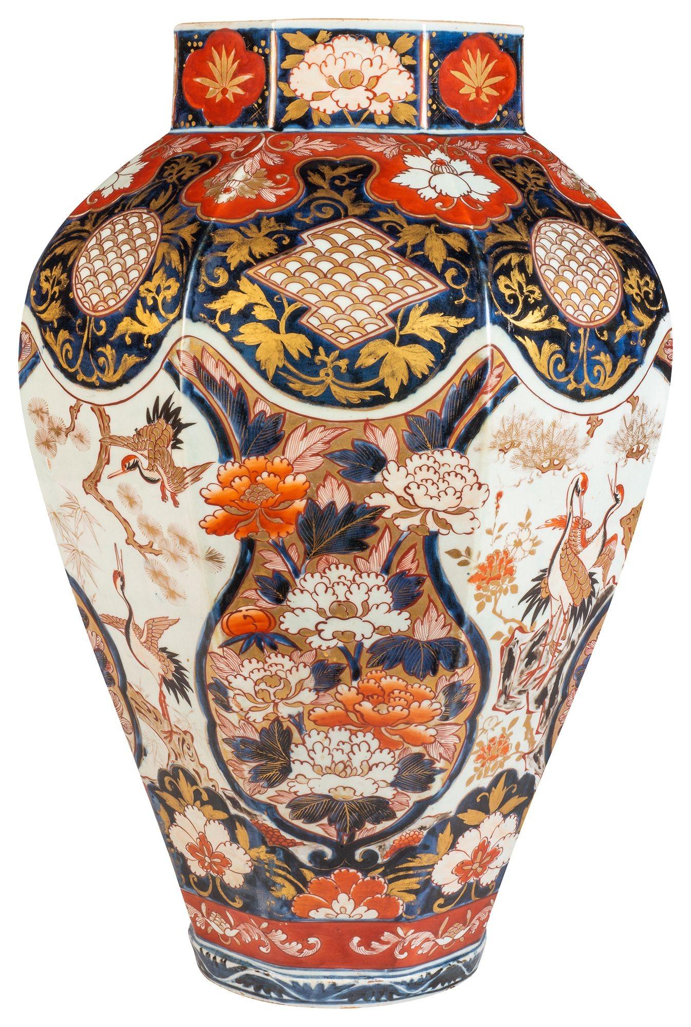Vase/lampe Imari japonaise du 18e siècle. en vente 1