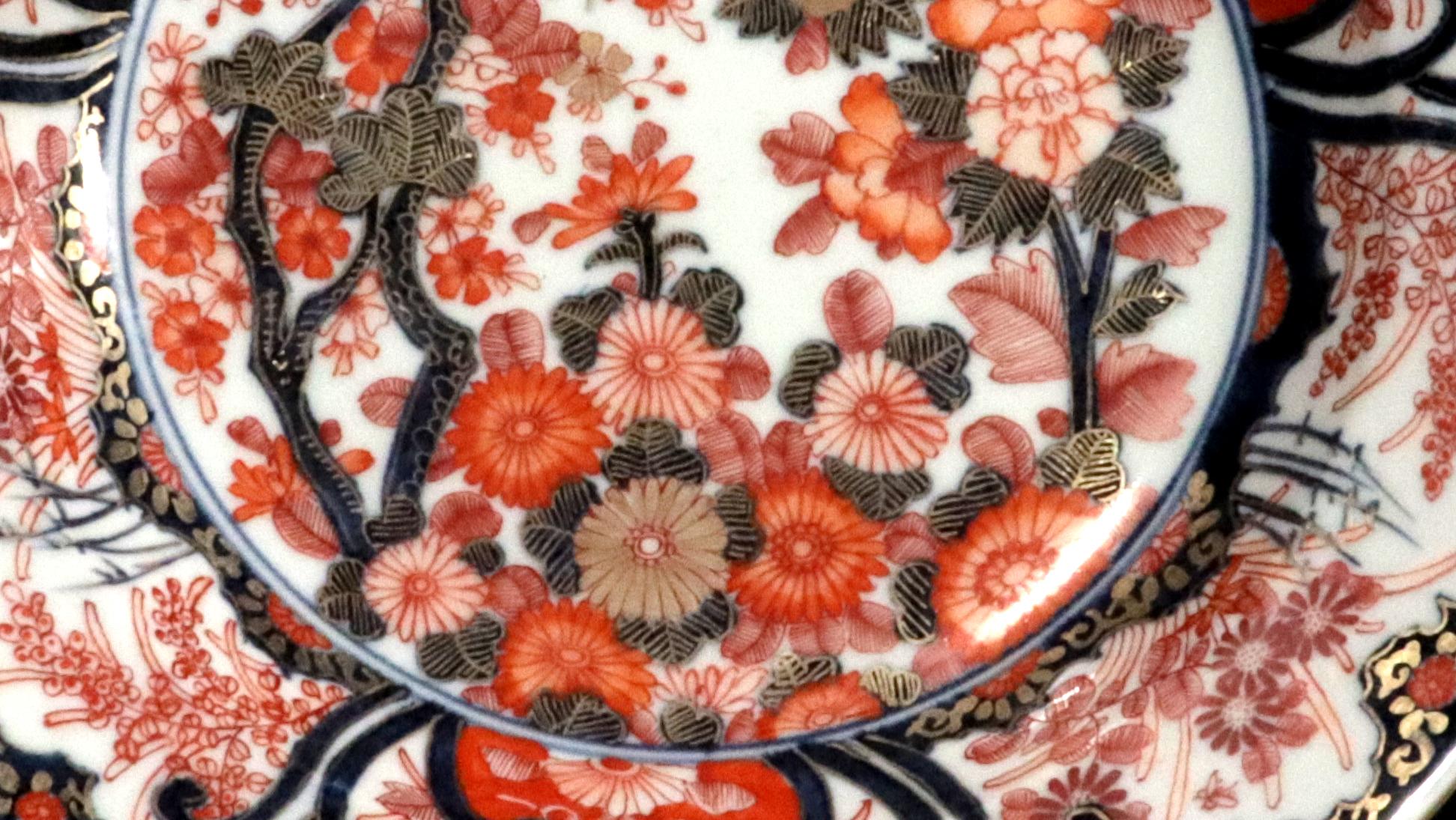 Cuenco de Barbero Imari de Porcelana Japonesa del Siglo XVIII Japonés en venta