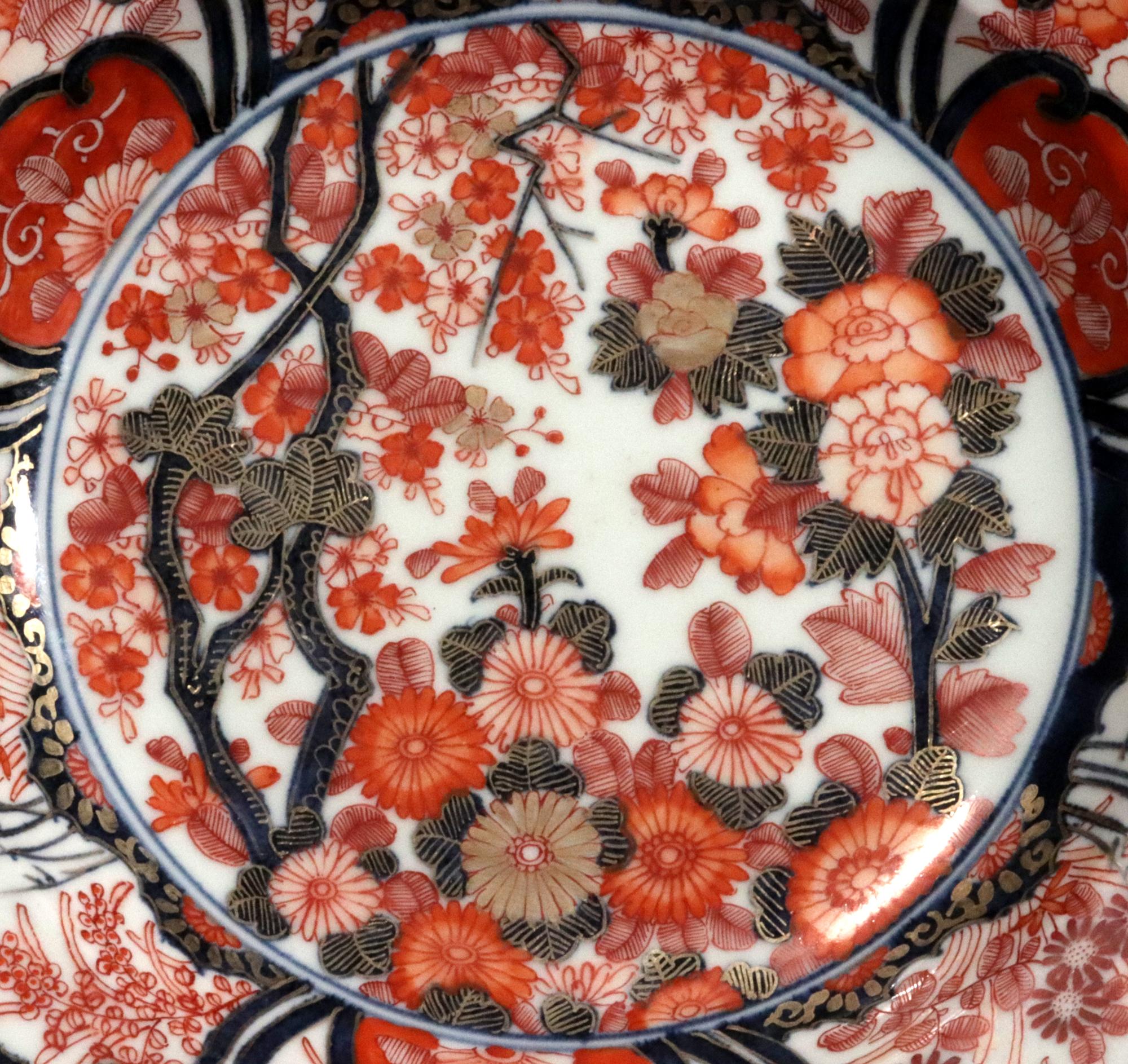 Cuenco de Barbero Imari de Porcelana Japonesa del Siglo XVIII en Bueno estado para la venta en Downingtown, PA