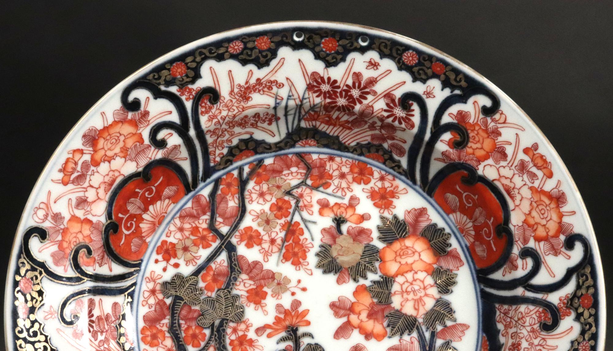 Cuenco de Barbero Imari de Porcelana Japonesa del Siglo XVIII siglo XVIII y antes en venta